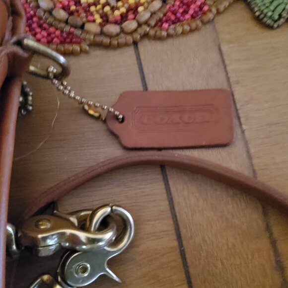 Coach Vintage Station Bag in British Tan + Hangtag and Strap 5130 - Picture 6 of 10